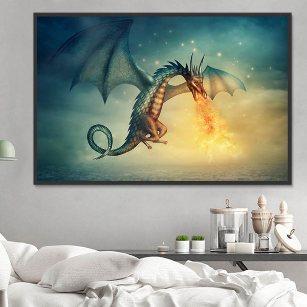 Drago 5d Diy Kit Diamond Painting Pittura Di Diamante NO297