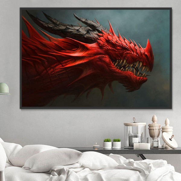 Drago 5d Diy Kit Diamond Painting Pittura Di Diamante NO296