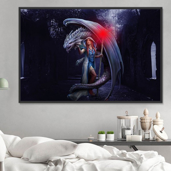 Drago 5d Diy Kit Diamond Painting Pittura Di Diamante NO282