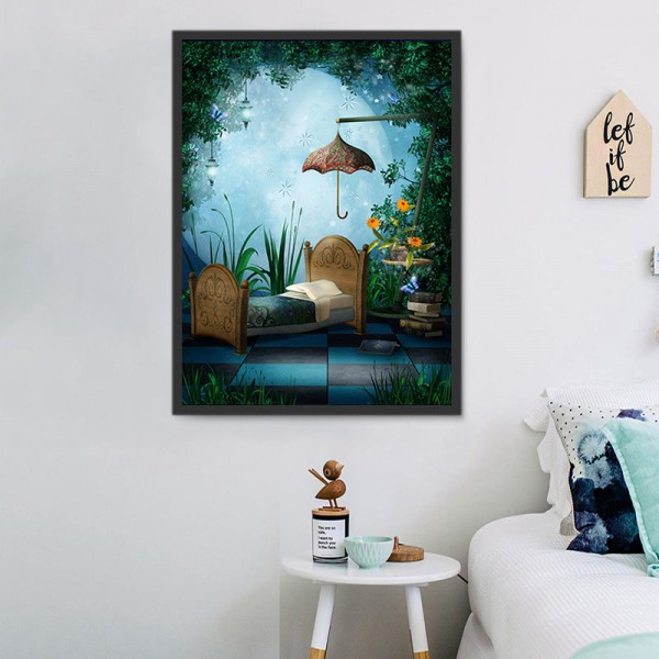 Paese Delle Fate 5d Diy Kit Diamond Painting Pittura Di Diamante NO281