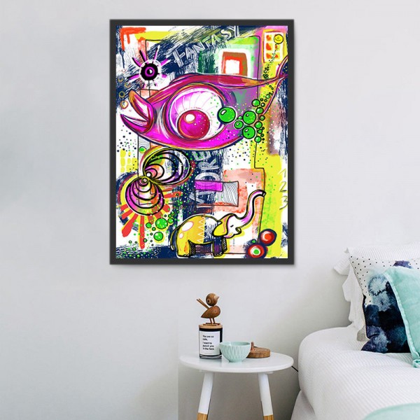 Moderno 5d Diy Kit Diamond Painting Pittura Di Diamante NO246