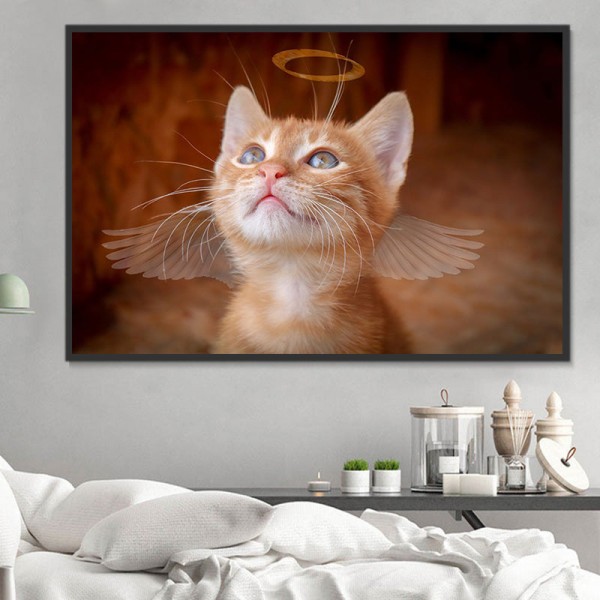 Gatto 5d Diy Kit Diamond Painting Pittura Di Diamante NO180