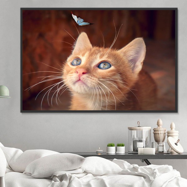 Gatto 5d Diy Kit Diamond Painting Pittura Di Diamante NO177