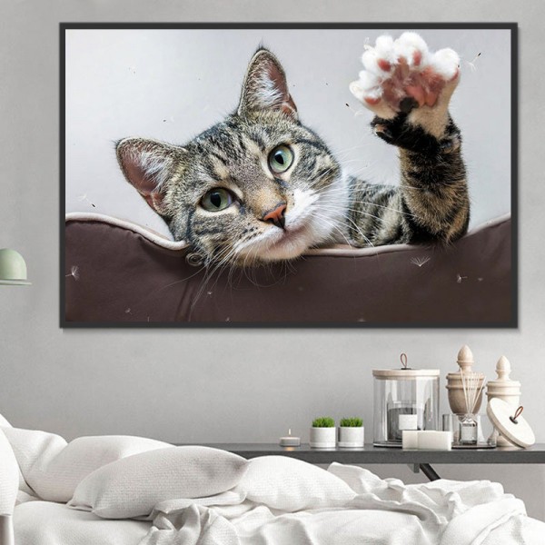 Gatto 5d Diy Kit Diamond Painting Pittura Di Diamante NO171
