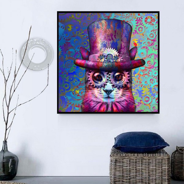 Gatto 5d Diy Kit Diamond Painting Pittura Di Diamante NO169