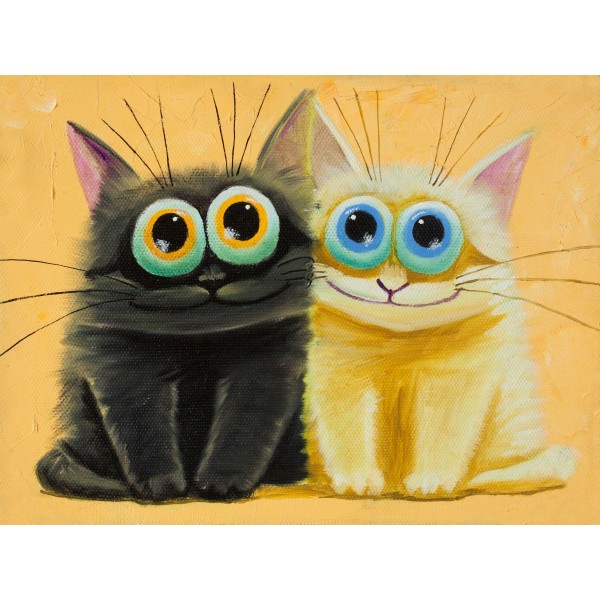 Gatto 5d Diy Kit Diamond Painting Pittura Di Diamante NO163