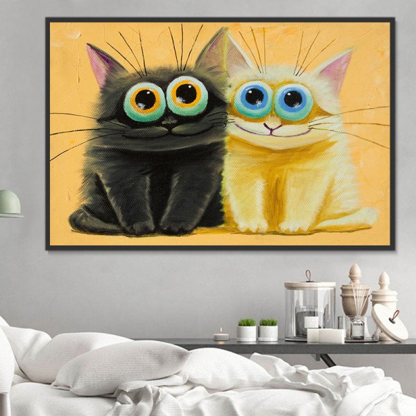 Gatto 5d Diy Kit Diamond Painting Pittura Di Diamante NO163