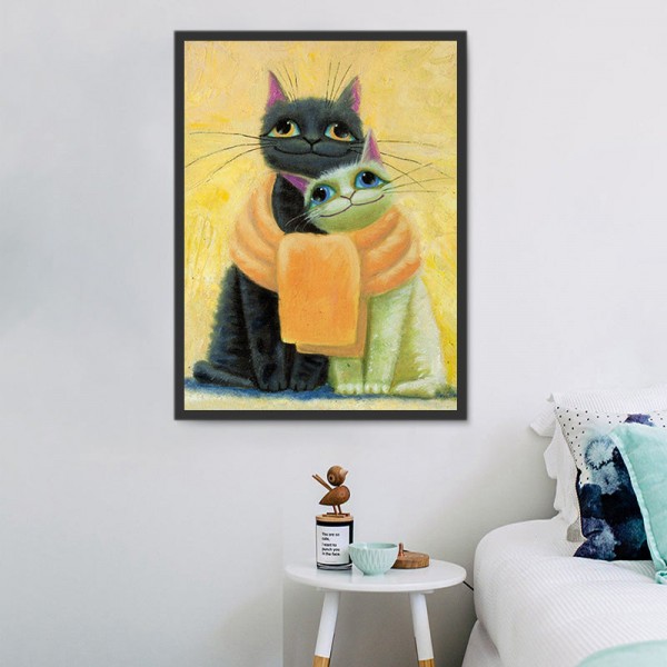 Gatto 5d Diy Kit Diamond Painting Pittura Di Diamante NO162