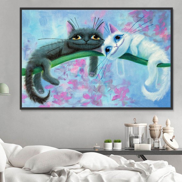 Gatto 5d Diy Kit Diamond Painting Pittura Di Diamante NO161