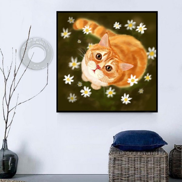 Gatto 5d Diy Kit Diamond Painting Pittura Di Diamante NO155