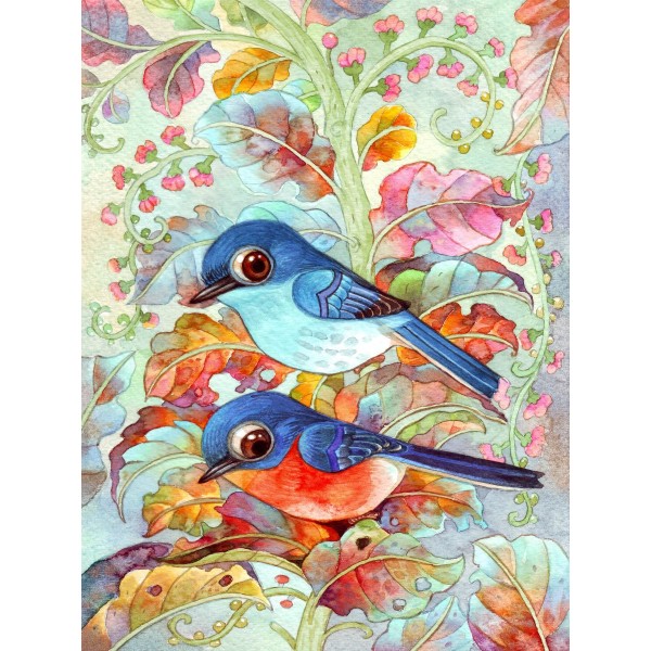 Uccello 5d Diy Kit Diamond Painting Pittura Di Diamante NO147