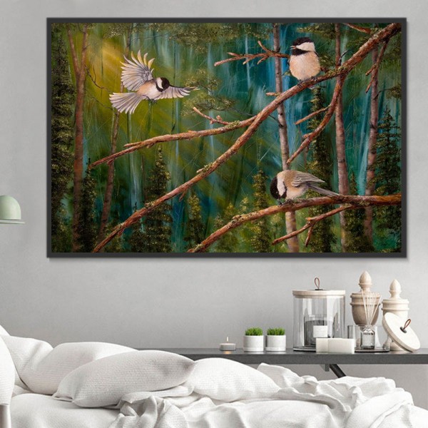 Uccello 5d Diy Kit Diamond Painting Pittura Di Diamante NO145