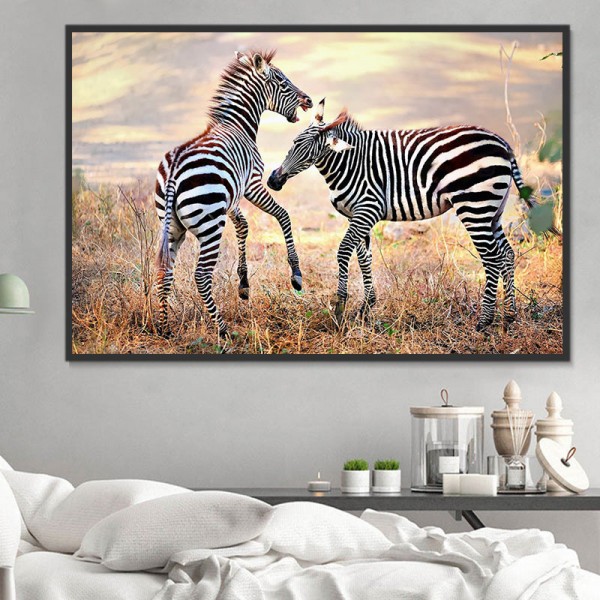Zebra 5d Diy Kit Diamond Painting Pittura Di Diamante NO117