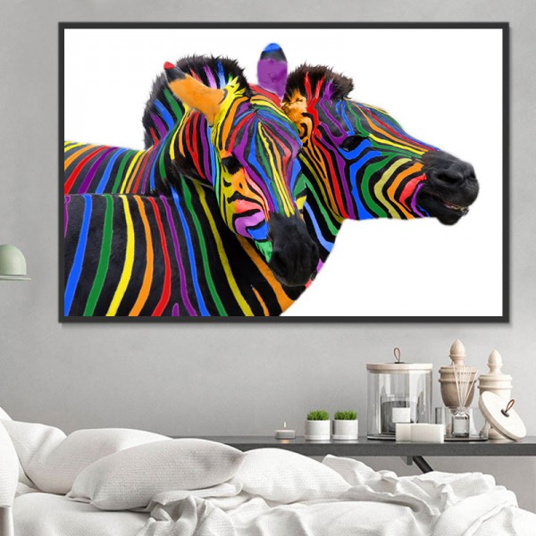 Zebra 5d Diy Kit Diamond Painting Pittura Di Diamante NO116