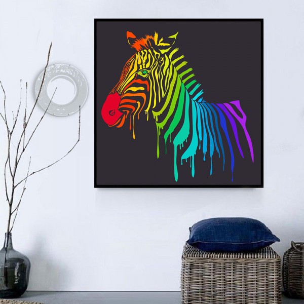 Zebra 5d Diy Kit Diamond Painting Pittura Di Diamante NO114