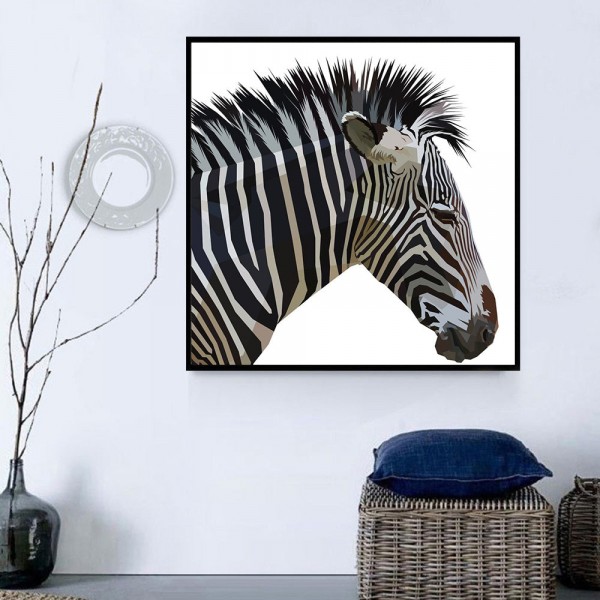 Zebra 5d Diy Kit Diamond Painting Pittura Di Diamante NO107