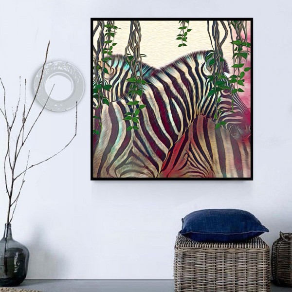 Zebra 5d Diy Kit Diamond Painting Pittura Di Diamante NO106