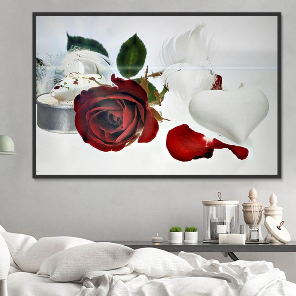 Rose 5d Diy Kit Diamond Painting Pittura Di Diamante NO80