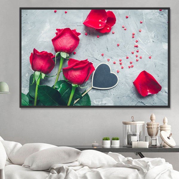Rose 5d Diy Kit Diamond Painting Pittura Di Diamante NO77
