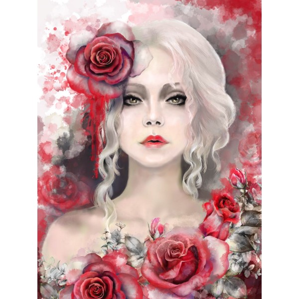 Ritratto 5d Diy Kit Diamond Painting Pittura Di Diamante NO59