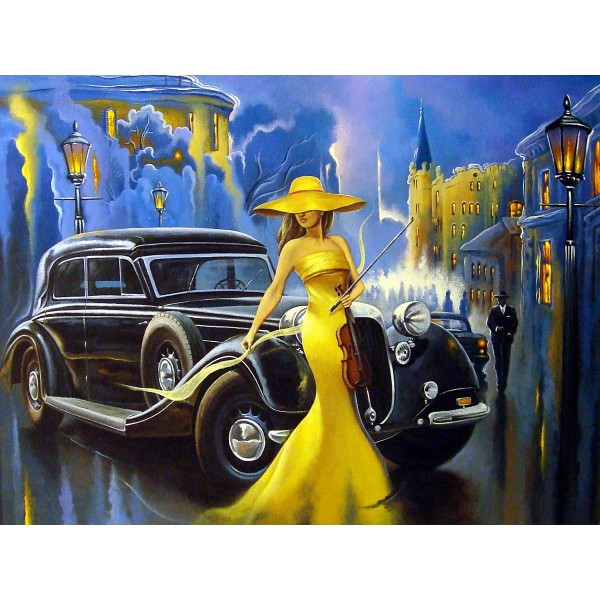 Ritratto 5d Diy Kit Diamond Painting Pittura Di Diamante NO58