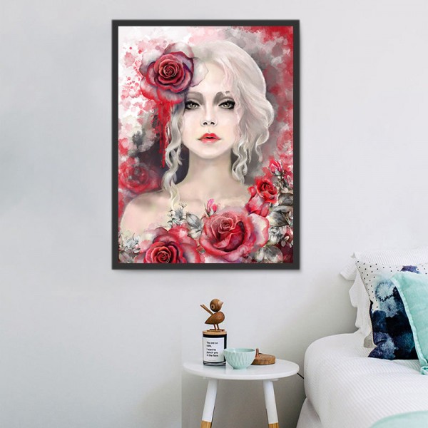 Ritratto 5d Diy Kit Diamond Painting Pittura Di Diamante NO59