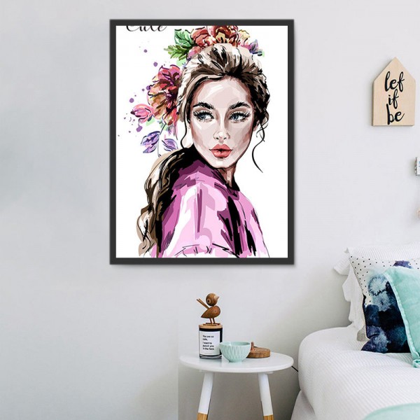 Ritratto 5d Diy Kit Diamond Painting Pittura Di Diamante NO54