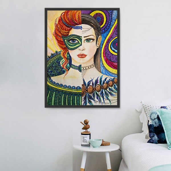 Ritratto 5d Diy Kit Diamond Painting Pittura Di Diamante NO39