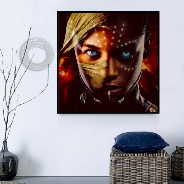 Ritratto 5d Diy Kit Diamond Painting Pittura Di Diamante NO33