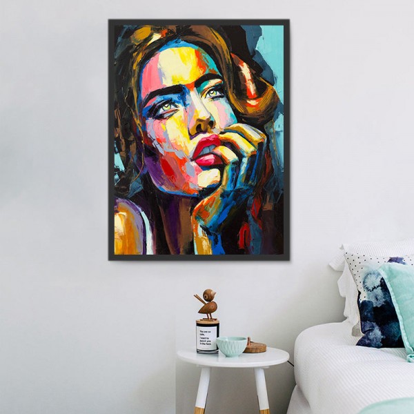 Ritratto 5d Diy Kit Diamond Painting Pittura Di Diamante NO31