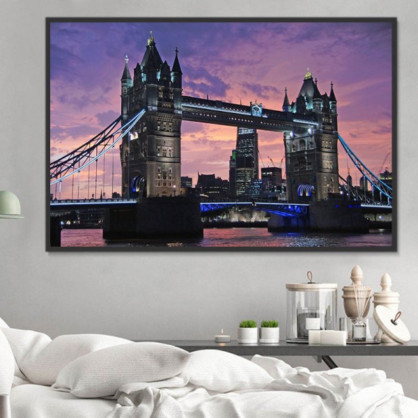 Ponte 5d Diy Kit Diamond Painting Pittura Di Diamante NO27