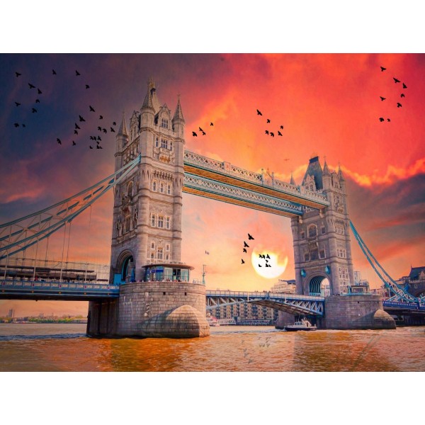 Ponte 5d Diy Kit Diamond Painting Pittura Di Diamante NO19