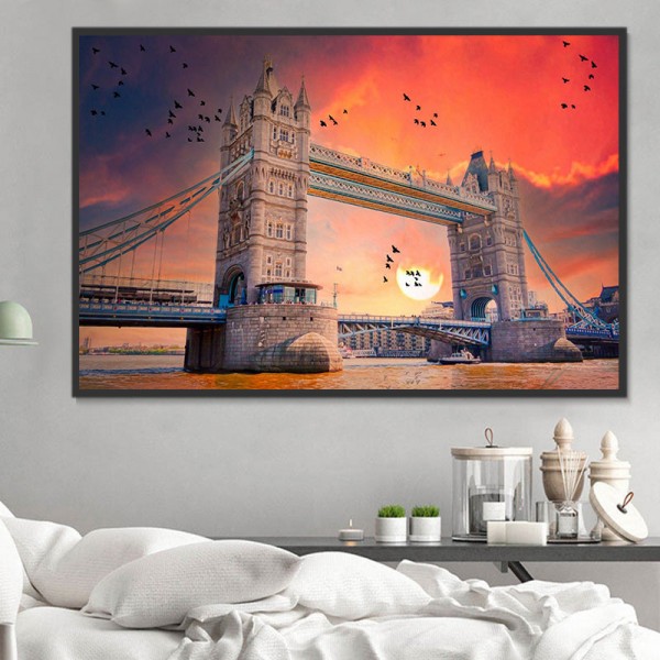 Ponte 5d Diy Kit Diamond Painting Pittura Di Diamante NO19