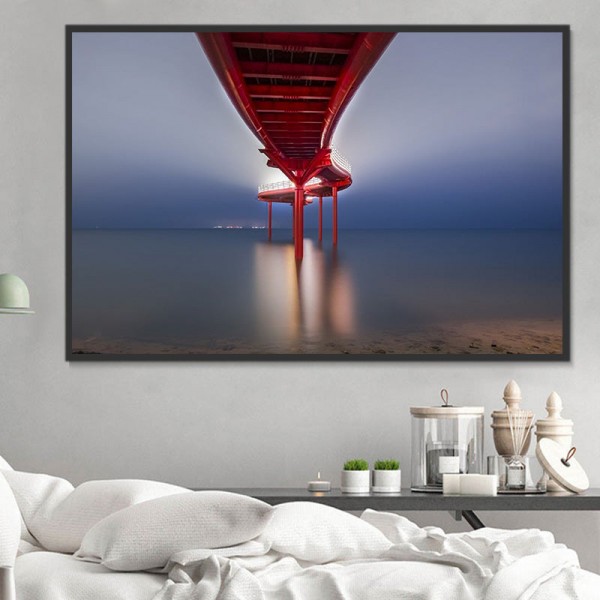 Ponte 5d Diy Kit Diamond Painting Pittura Di Diamante NO18